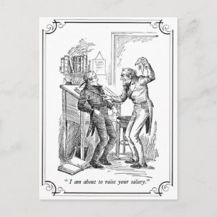 Kerstmis Carol: Hef Uw Salaris op Feestdagenkaart