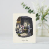 Kerstmis Carol - het Spook van Marley Feestdagenkaart (Staand voorkant)