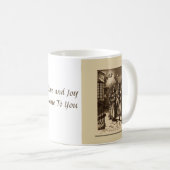 Kerstmis  Carol Singers, Musicians Cup Koffiemok (Voorkant rechts)