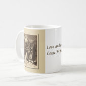 Kerstmis  Carol Singers, Musicians Cup Koffiemok (Voorkant links)