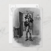 Kerstmis Carol: Uiterst kleine Tim Feestdagenkaart (Voorkant / Achterkant)