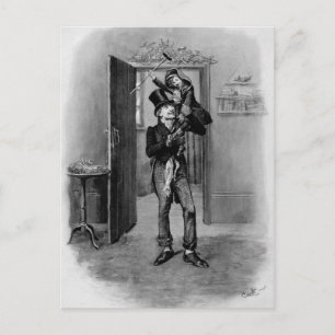 Kerstmis Carol: Uiterst kleine Tim Feestdagenkaart