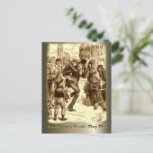 Kerstmis Carol - Uiterst kleine Tim Feestdagenkaart (Staand voorkant)