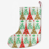 Kerstmis, Cartoon kerstavond kerstinslag 1950 Kleine Kerstsok (Achterkant)