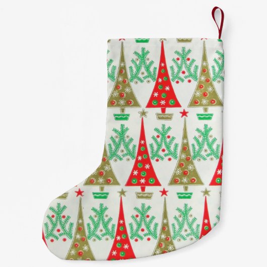 Kerstmis, Cartoon kerstavond kerstinslag 1950 Kleine Kerstsok (Achterkant)