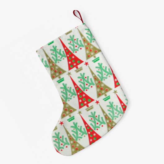 Kerstmis, Cartoon kerstavond kerstinslag 1950 Kleine Kerstsok (Achterkant (Hangend))