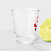 Kerstmis: Cartoon kerstmis Shot Glas (Links)