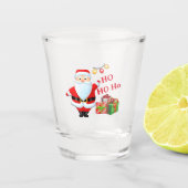 Kerstmis: Cartoon kerstmis Shot Glas (Voorkant)