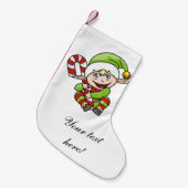Kerstmis cartoon kleine kerstsok (Voorkant (Hangend))