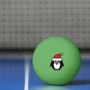 Kerstmis cartoon pingpongballen voor tafeltennis