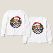 Kerstmis Cartooneske Hond (Voorkant /achterkant)