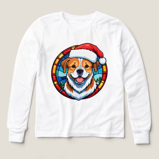 Kerstmis Cartooneske Hond (Voorkant)