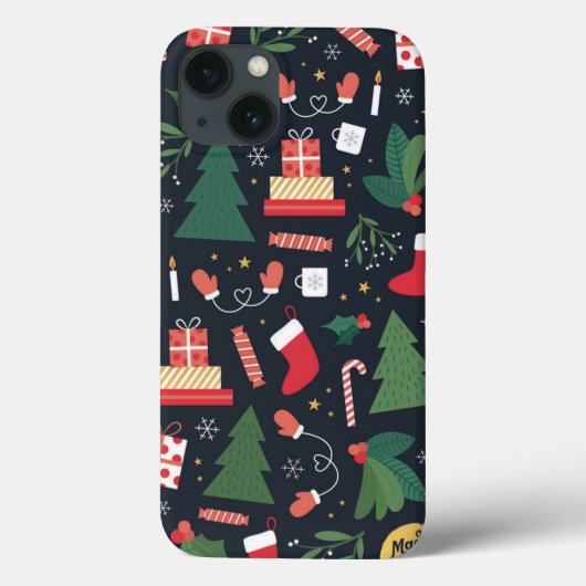 Kerstmis Case-Mate iPhone Case (Achterkant)