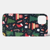 Kerstmis Case-Mate iPhone Case (Achterkant (horizontaal))