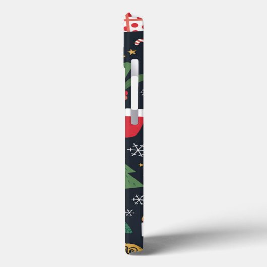 Kerstmis Case-Mate iPhone Case (Achterkant / Links)
