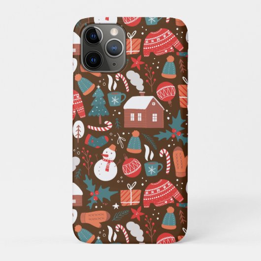 Kerstmis Case-Mate iPhone Case (Achterkant)
