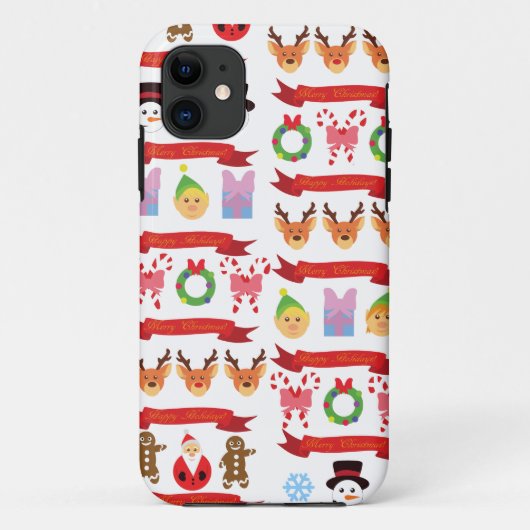 Kerstmis Case-Mate iPhone Case (Achterkant)