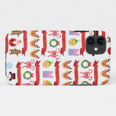 Kerstmis Case-Mate iPhone Case (Achterkant (horizontaal))