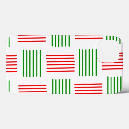 Kerstmis Case-Mate iPhone Case (Achterkant (horizontaal))