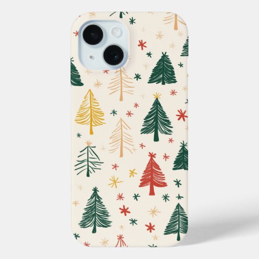 Kerstmis Case-Mate iPhone Case (Achterkant)