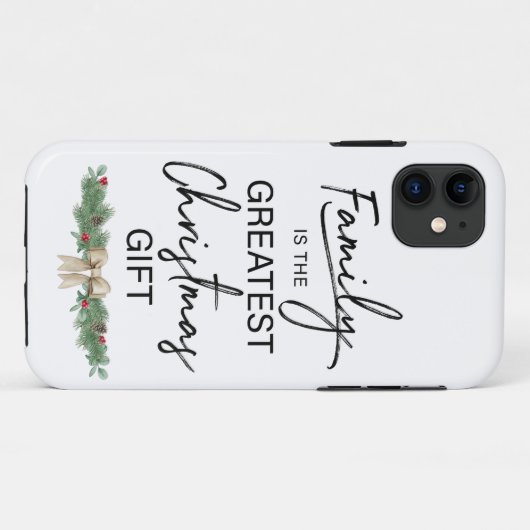 Kerstmis Case-Mate iPhone Case (Achterkant (horizontaal))