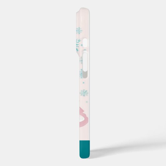 Kerstmis Case-Mate iPhone Case (Achterkant / Links)