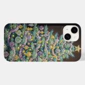 Kerstmis Case-Mate iPhone Case (Achterkant (horizontaal))