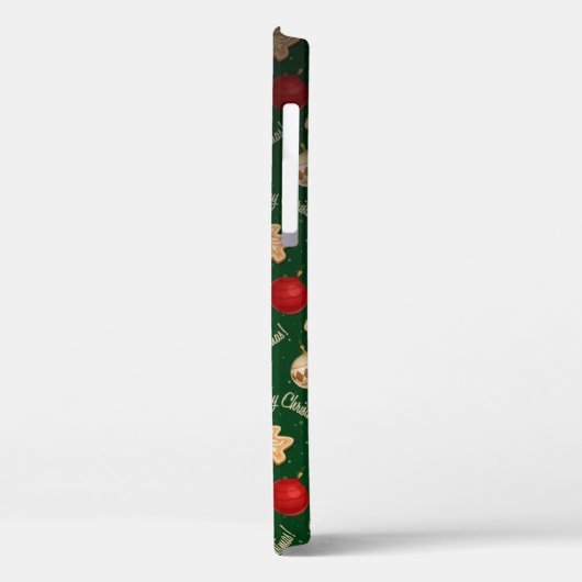 Kerstmis Case-Mate iPhone Case (Achterkant / Links)