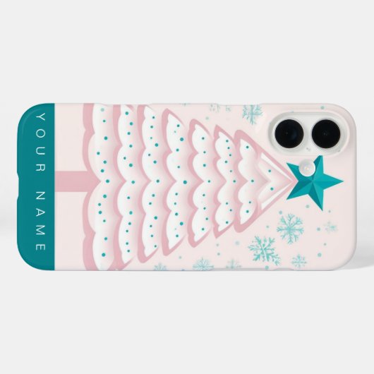 Kerstmis Case-Mate iPhone Case (Achterkant (horizontaal))