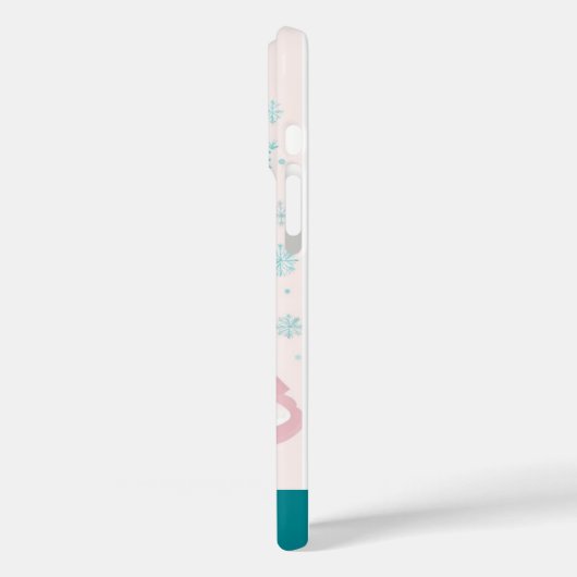 Kerstmis Case-Mate iPhone Case (Achterkant / Links)