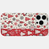 Kerstmis Case-Mate iPhone Case (Achterkant (horizontaal))