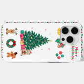 Kerstmis Case-Mate iPhone Case (Achterkant (horizontaal))
