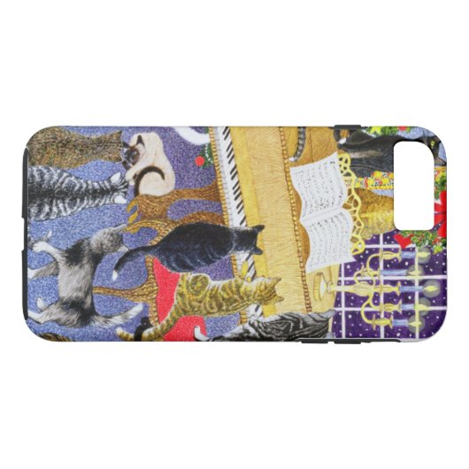 Kerstmis Case-Mate iPhone Case (Achterkant (Horizontaal))