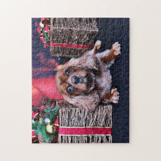 Kerstmis - Cavalier - Cooper Legpuzzel (Verticaal)