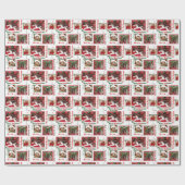 Kerstmis Cavalier King Charles En Labradoodle Cadeaupapier (Vlak)