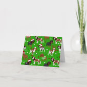 Kerstmis Cavalier King Charles Spaniel Kaart (Voorkant)