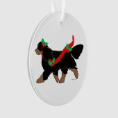 Kerstmis Cavalier Ornament (voorkant)