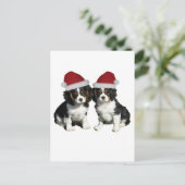 Kerstmis Cavaliers Feestdagenkaart (Staand voorkant)