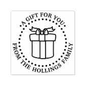 Kerstmis Chanoeka Verjaardagscadeau voor u #2 Zelfinktende Stempel (Design)