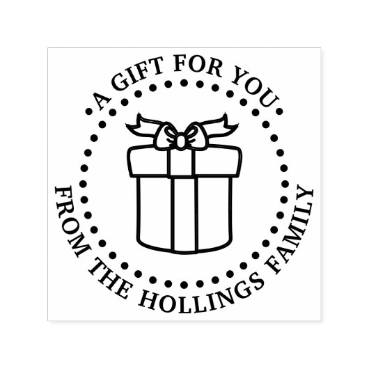 Kerstmis Chanoeka Verjaardagscadeau voor u #2 Zelfinktende Stempel (Design)