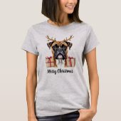 Kerstmis Cheer Boxer T-shirt (Voorkant)