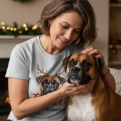 Kerstmis Cheer Boxer T-shirt