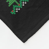 Kerstmis Cheer Cheerleader Gift Fleece Deken (Hoek)