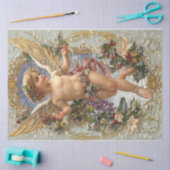 Kerstmis Cherub Tissuepapier (Craft)