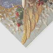 Kerstmis Cherub Tissuepapier (Detail)