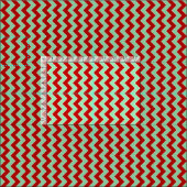 Kerstmis-Chevron Stripe Zigzag Geometric Fabric Stof (Delen)