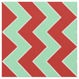 Kerstmis-Chevron Stripe Zigzag Geometric Fabric Stof