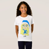 Kerstmis chibi t-shirt (Voorkant volledig)