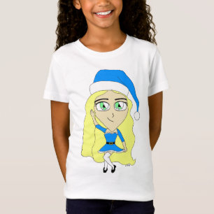 Kerstmis chibi t-shirt
