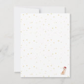 Kerstmis: Chihuahua Dog Gold Seizoensgebonden groe (Achterkant)